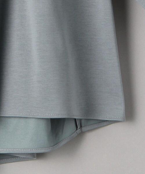 BEAUTY&YOUTH UNITED ARROWS(ビューティーアンドユースユナイテッドアローズ)の「BY ギャザードルマンスリーブ6分袖カットソー(Tシャツ/カットソー・レディース・ホワイト/ブラック/コバルトブルー・FREE)」の13枚目の写真