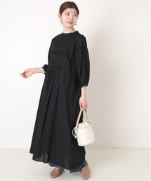 Simplicite | コットンエンブロイダリーブザムワンピース◆(ワンピース)