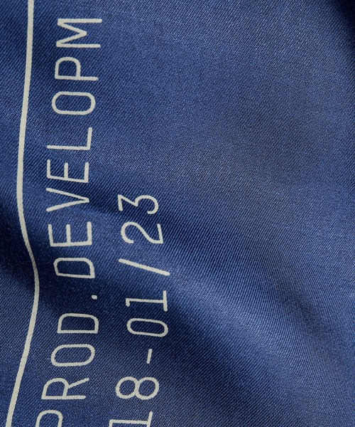 G-STAR（ジースター）の「HAWAIIAN SERVICE REGULAR SHIRT/柄シャツ（シャツ/ブラウス・メンズ・ブルー系その他・X-SMALL/SMALL/MEDIUM/LARGE）」の7枚目の写真