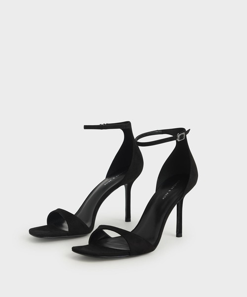 CHARLES & KEITH(チャールズ & キース)の「アンクルストラップ ヒールドサンダル / Ankle Strap Heeled Sandals(サンダル・レディース・ブラック/ホワイト/ゴールド・22.5cm/23cm/23.5cm/24.5cm/25cm/25.5cm/22cm)」の11枚目の写真
