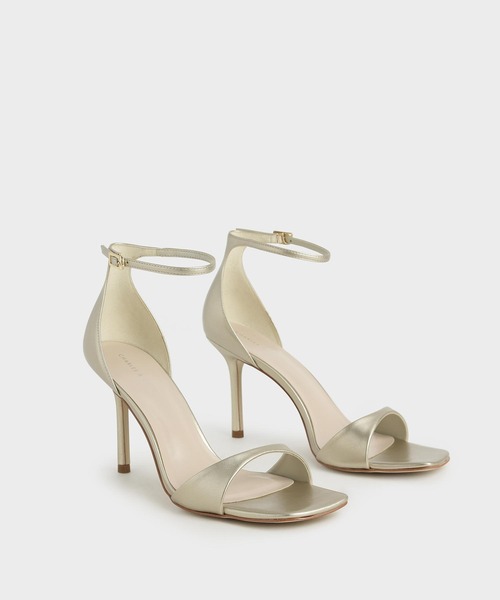 CHARLES & KEITH(チャールズ & キース)の「アンクルストラップ ヒールドサンダル / Ankle Strap Heeled Sandals(サンダル・レディース・ブラック/ホワイト/ゴールド・22.5cm/23cm/23.5cm/24.5cm/25cm/25.5cm/22cm)」の17枚目の写真