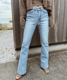 スリムバギーデニム