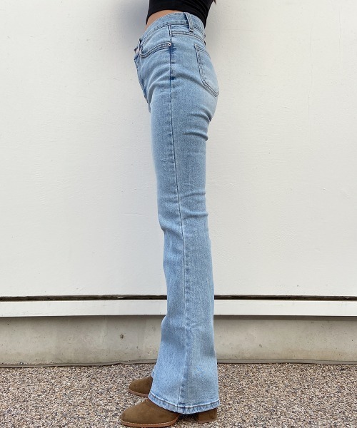 esutoreja（エストレジャ）の「スリムバギーデニム（デニムパンツ・レディース・ブルー・S/M）」の14枚目の写真