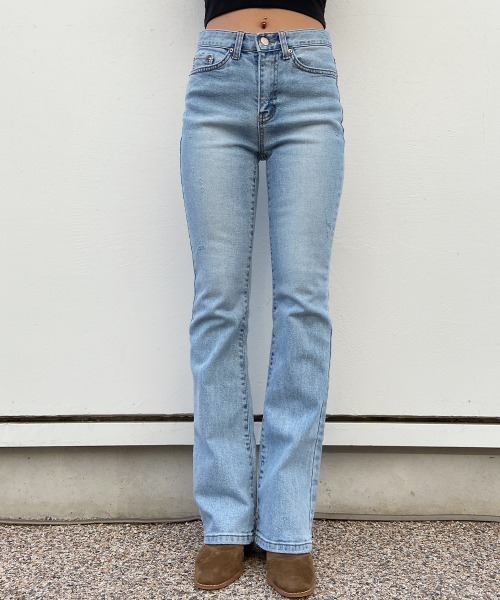 esutoreja（エストレジャ）の「スリムバギーデニム（デニムパンツ・レディース・ブルー・S/M）」の8枚目の写真