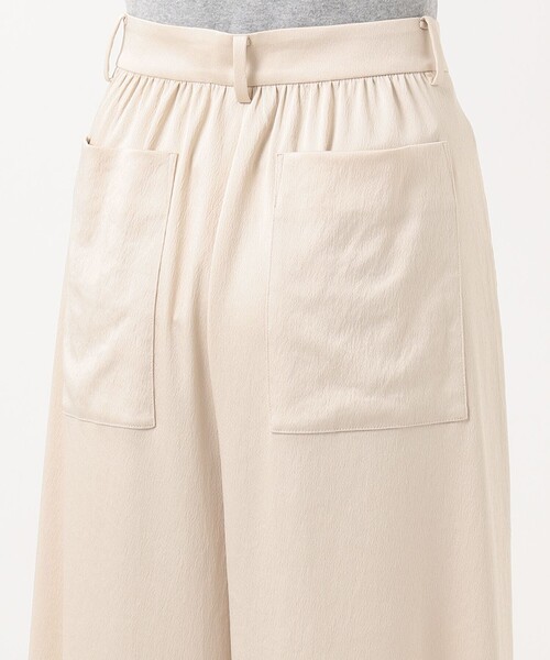 JOSEPH（ジョセフ）の「ワッシャーサテン　フレアーパンツ（その他パンツ・レディース・ネイビー系/ピンク系・2/4/6）」の7枚目の写真