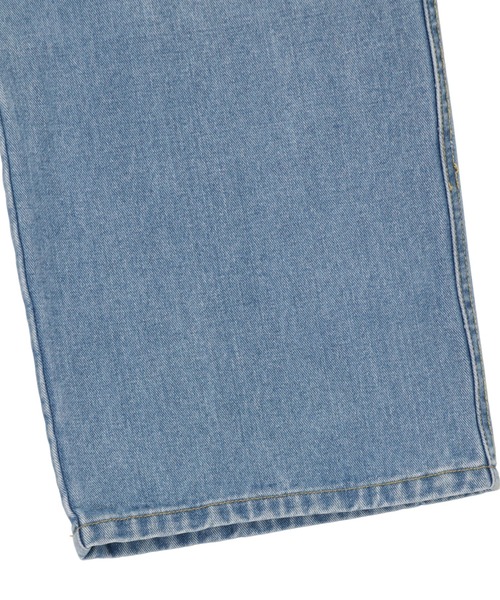 SPINNS（スピンズ）の「【ゆったりシルエット】デニムオーバーオール（サロペット/オーバーオール・レディース・ブルー/サックスブルー/ダークブルー・ONESIZE）」の7枚目の写真