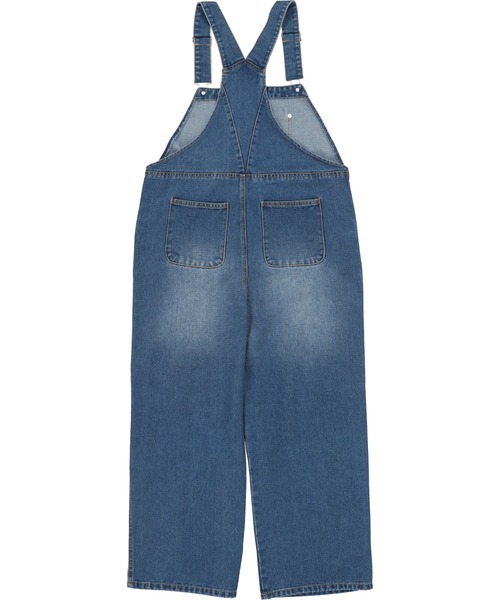 SPINNS（スピンズ）の「【ゆったりシルエット】デニムオーバーオール（サロペット/オーバーオール・レディース・ブルー/サックスブルー/ダークブルー・ONESIZE）」の15枚目の写真