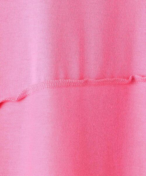 BRACTMENT(ブラクトメント)の「『BRACTMENT(ブラクトメント)』 BM 切り替えデザイン 2WAY T(Tシャツ/カットソー・レディース・ピンク/ライム/コバルトブルー・FREE)」の4枚目の写真