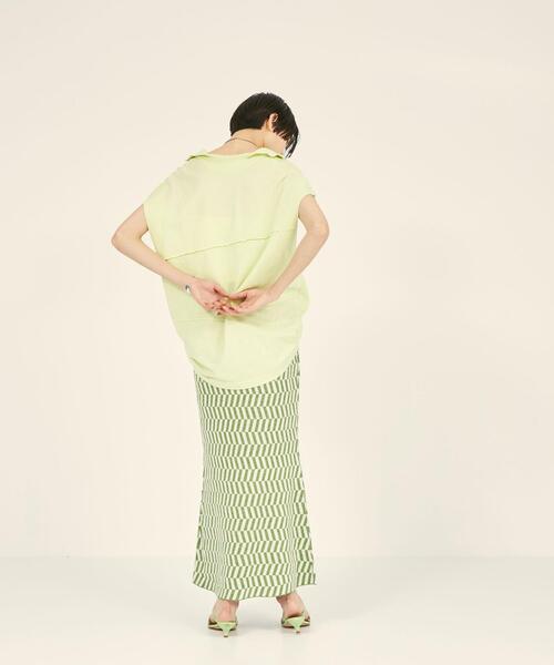 BRACTMENT(ブラクトメント)の「『BRACTMENT(ブラクトメント)』 BM 切り替えデザイン 2WAY T(Tシャツ/カットソー・レディース・ピンク/ライム/コバルトブルー・FREE)」の10枚目の写真