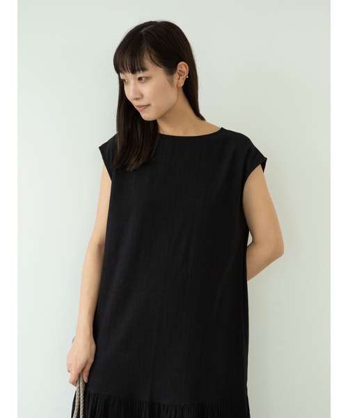 RAY CASSIN FAVORI(レイカズンフェバリ)の「・RAY CASSIN 2wayティアードワンピース*(ワンピース・レディース・ブラック/カーキ/モカ・FREE)」の12枚目の写真