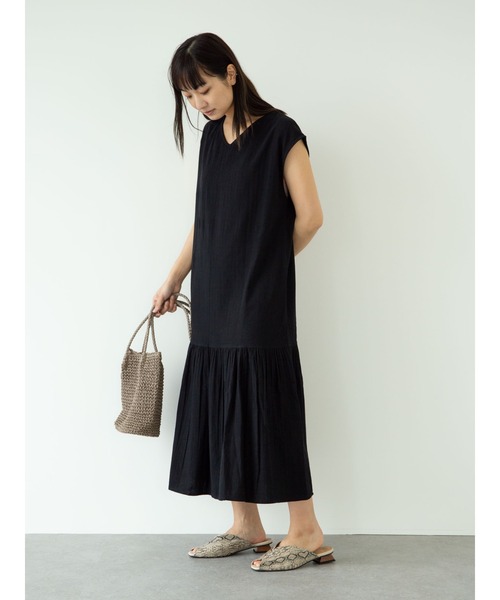 RAY CASSIN FAVORI(レイカズンフェバリ)の「・RAY CASSIN 2wayティアードワンピース*(ワンピース・レディース・ブラック/カーキ/モカ・FREE)」の14枚目の写真
