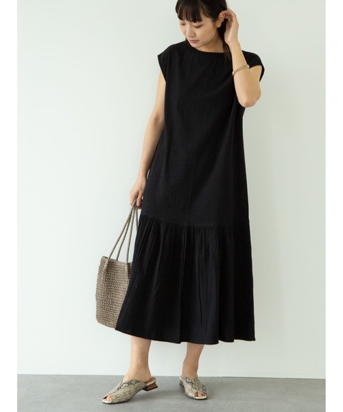 RAY CASSIN FAVORI(レイカズンフェバリ)の「・RAY CASSIN 2wayティアードワンピース*(ワンピース・レディース・ブラック/カーキ/モカ・FREE)」の17枚目の写真