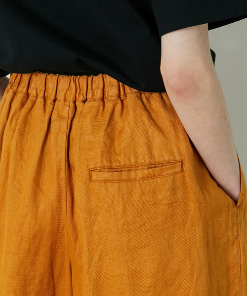 FRAPBOIS（フラボア）の「リネンラップ パンツ（その他パンツ・レディース・オレンジ/ベージュ・1）」の21枚目の写真