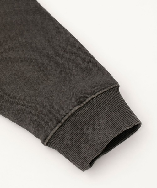 X-girl（エックスガール）の「PIGMENT-DYED ZIP-UP HOODIE（パーカー・レディース・ブラック/ライトブルー/ホワイト・SMALL/MEDIUM）」の16枚目の写真