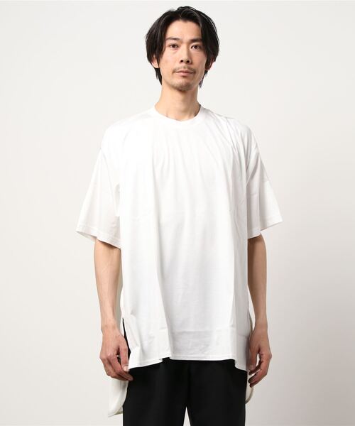 Lui's(ルイス)の「サテン切替カットソー(Tシャツ/カットソー・メンズ・ホワイト/ブラック/サックスブルー・FREE)」の21枚目の写真