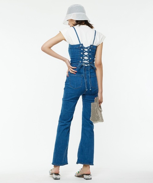 Narcissus（ナルシス）の「【Narcissus】オールインワン（つなぎ/オールインワン・レディース・ブルー/ブラック・FREE）」の7枚目の写真