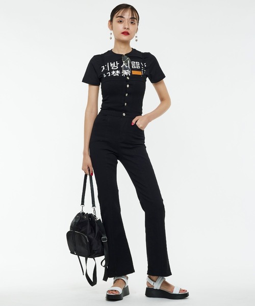 Narcissus（ナルシス）の「【Narcissus】オールインワン（つなぎ/オールインワン・レディース・ブルー/ブラック・FREE）」の20枚目の写真