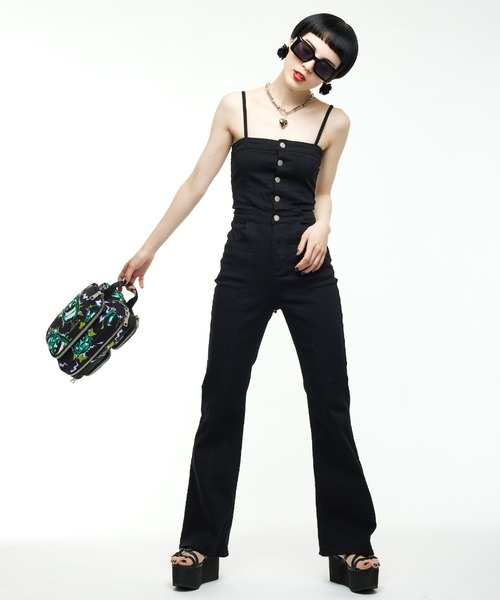 Narcissus（ナルシス）の「【Narcissus】オールインワン（つなぎ/オールインワン・レディース・ブルー/ブラック・FREE）」の19枚目の写真