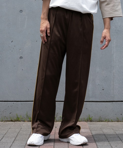 PairPair（ペアペア）の「サイドライントラックパンツ（ユニセックス）（その他パンツ・メンズ・ブラック/ブラウン系その他・MEDIUM/LARGE）」の7枚目の写真