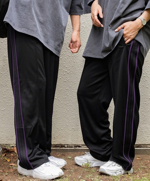 PairPair（ペアペア）の「サイドライントラックパンツ（ユニセックス）（その他パンツ・メンズ・ブラック/ブラウン系その他・MEDIUM/LARGE）」の18枚目の写真