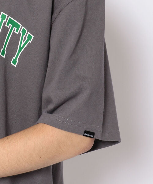 COVERNAT（カバーナット）の「COVERNAT(カバーナット)スモールアーチロゴダスティー S/S Tシャツ（Tシャツ/カットソー・メンズ・ブルー/チャコール/ホワイト・MEDIUM/SMALL/LARGE）」の8枚目の写真