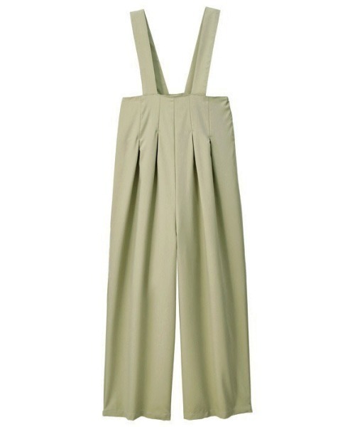 GeeRA（ジーラ）の「ハイウエスト大人サロペット（サロペット/オーバーオール・レディース・ベージュ/カーキ・LARGE/SMALL/X-LARGE/MEDIUM）」の13枚目の写真