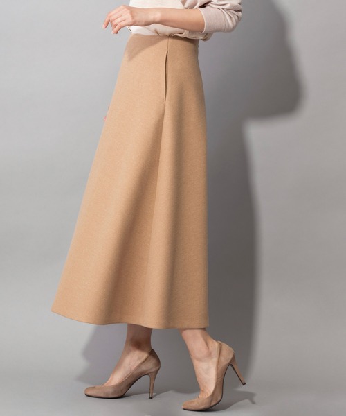 Munich(ミューニック)の「ウォームダブルジャージー フレアスカート(スカート・レディース・ブラック/ブラウン/キャメル・S/M/XS)」の9枚目の写真