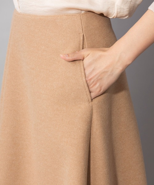 Munich(ミューニック)の「ウォームダブルジャージー フレアスカート(スカート・レディース・ブラック/ブラウン/キャメル・S/M/XS)」の11枚目の写真