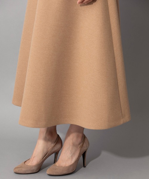 Munich(ミューニック)の「ウォームダブルジャージー フレアスカート(スカート・レディース・ブラック/ブラウン/キャメル・S/M/XS)」の13枚目の写真