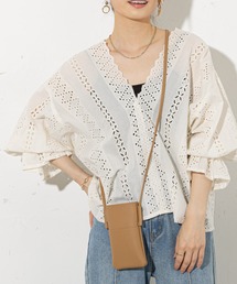 フェイクレザーミニポシェット