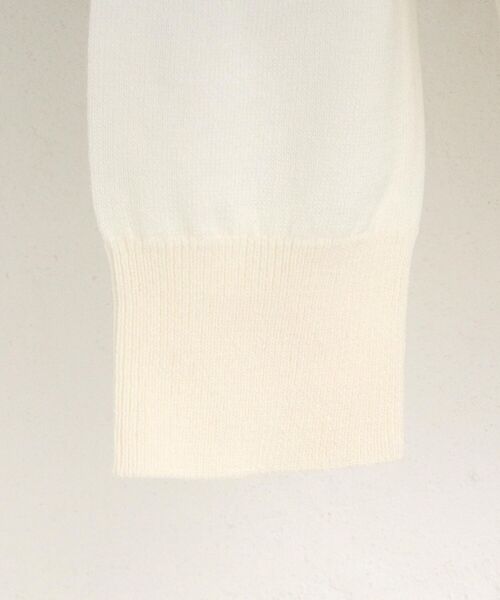 Afternoon Tea（アフタヌーンティー）の「UV MVS加工カーディガン（カーディガン/ボレロ・レディース・ライトパープル/オフホワイト/ピンク/ブラック/オレンジ/ダークグリーン・MEDIUM/LARGE）」の7枚目の写真