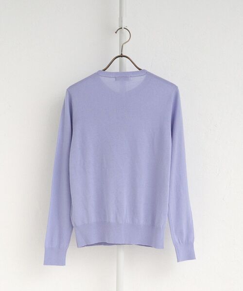 Afternoon Tea（アフタヌーンティー）の「UV MVS加工カーディガン（カーディガン/ボレロ・レディース・ライトパープル/オフホワイト/ピンク/ブラック/オレンジ/ダークグリーン・MEDIUM/LARGE）」の10枚目の写真