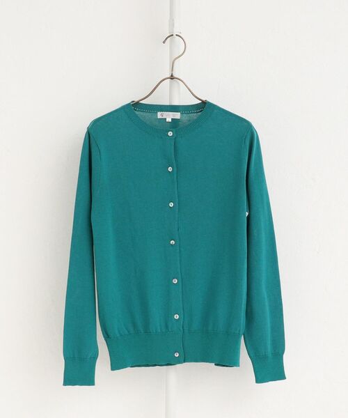 Afternoon Tea（アフタヌーンティー）の「UV MVS加工カーディガン（カーディガン/ボレロ・レディース・ライトパープル/オフホワイト/ピンク/ブラック/オレンジ/ダークグリーン・MEDIUM/LARGE）」の19枚目の写真