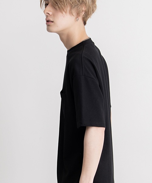 Goodwear（グッドウェア）の「『Goodwear/グッドウェア』WEB別注 USAコットン×吸水速乾クルーネックポケット付き半袖Tシャツ（Tシャツ/カットソー・メンズ・ブラック/グレー系/ネイビー/ベージュ/ホワイト/グリーン系1/ブルー系1・L/M/XL）」の18枚目の写真