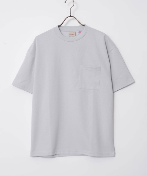 Goodwear（グッドウェア）の「『Goodwear/グッドウェア』WEB別注 USAコットン×吸水速乾クルーネックポケット付き半袖Tシャツ（Tシャツ/カットソー・メンズ・ブラック/グレー系/ネイビー/ベージュ/ホワイト/グリーン系1/ブルー系1・L/M/XL）」の19枚目の写真