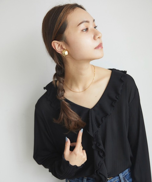 melt the lady ポニーテールブラウス（melt the lady メルトザ