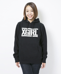 X-girl | STREET LOGO PULLOVER HOODIE(パーカー)