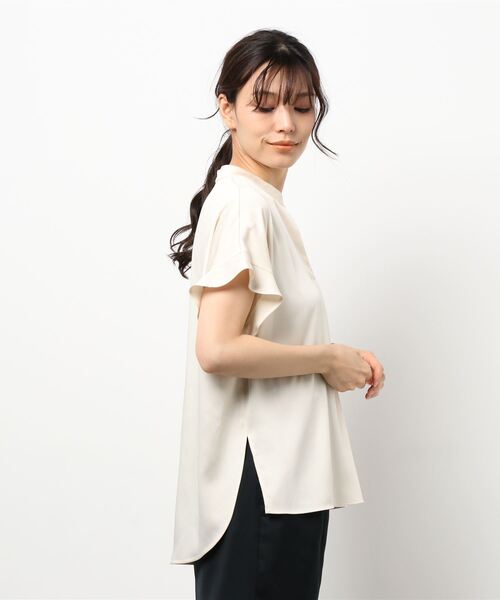 アルアバイル スキッパーステップヘムブラウス スキッパーステップヘムブラウス | allureville (Women