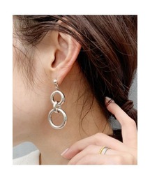 Spick & Span | 【NINA&JULES】トリプルループピアス◆(ピアス（両耳用）)