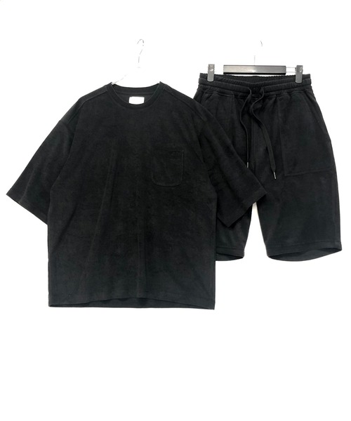 セール】【セットアップ】TCソフトパイル ルーズフィットTEE