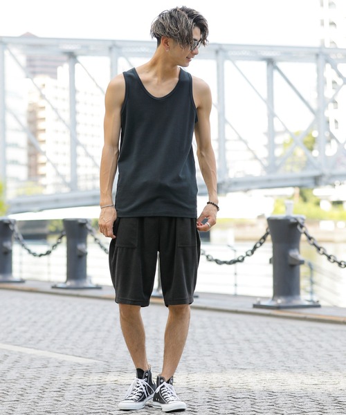 セール】【セットアップ】TCソフトパイル ルーズフィットTEE