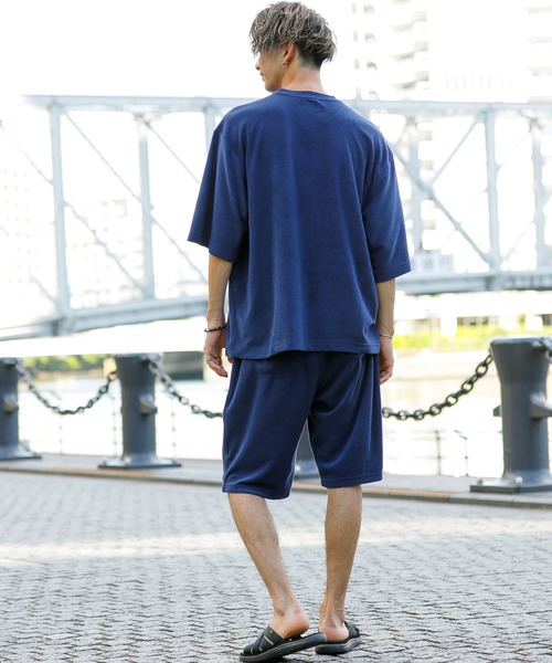 セール】【セットアップ】TCソフトパイル ルーズフィットTEE