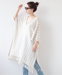 plage | WASHI ポンチョ◆(ニット/セーター)