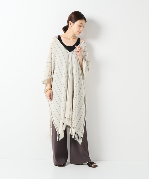 plage(プラージュ)の「WASHI ポンチョ◆(ニット/セーター・レディース・アイボリー・FREE)」の18枚目の写真
