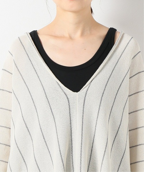 plage(プラージュ)の「WASHI ポンチョ◆(ニット/セーター・レディース・アイボリー・FREE)」の5枚目の写真