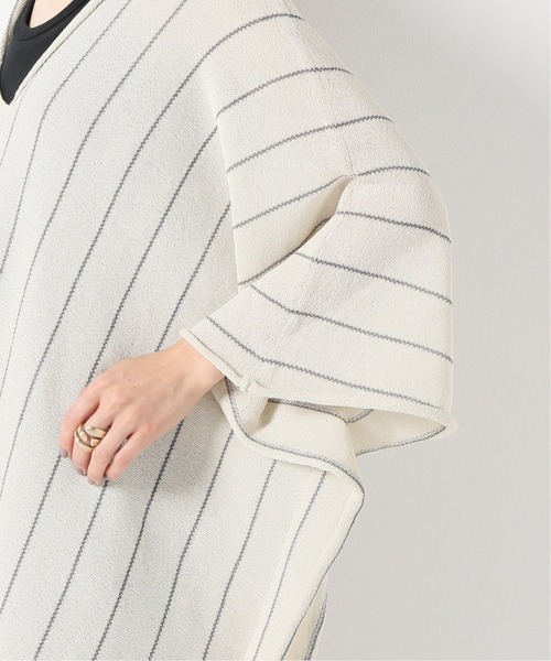 美品 Plage プラージュ / WASHI フリンジ ポンチョ ニット 美品 Plage プラージュ / WASHI フリンジ ポンチョ ニット