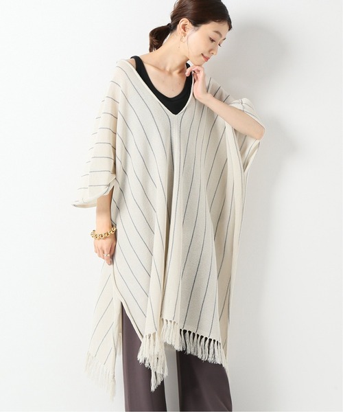 plage(プラージュ)の「WASHI ポンチョ◆(ニット/セーター・レディース・アイボリー・FREE)」の13枚目の写真
