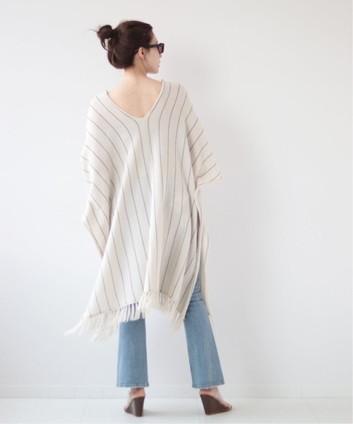 plage(プラージュ)の「WASHI ポンチョ◆(ニット/セーター・レディース・アイボリー・FREE)」の17枚目の写真
