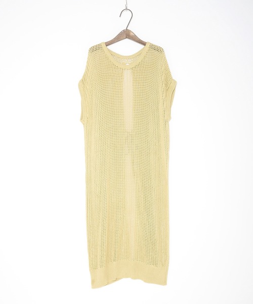 Crisp（クリスプ）の「バックリボンメッシュワンピース（ワンピース・レディース・ブラウン/イエロー・FREE）」の17枚目の写真
