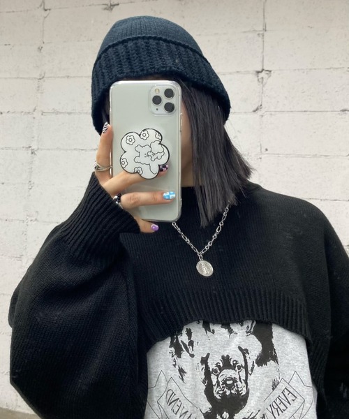 WEGO（ウィゴー）の「WEGO/ニットハット（ハット・レディース・ホワイト/ブラック・FREE）」の18枚目の写真